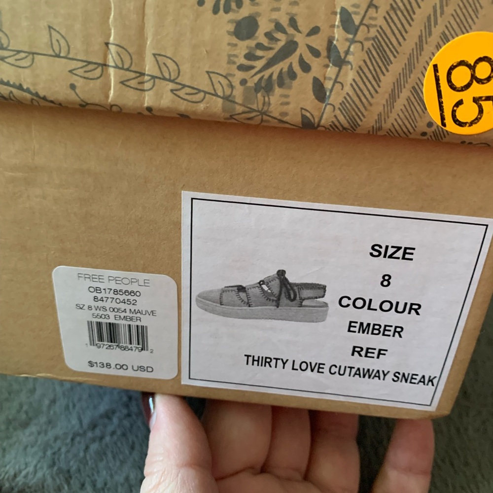 Free People Women's Thirty Love Cutaway Sneaker - Picture 7 of 8